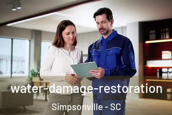  water-damage-restoration Simpsonville - SC